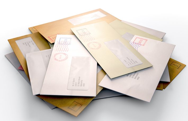 mail successfully delivered with address verification