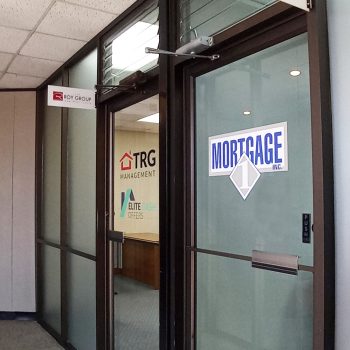 Cut Vinyl Logo and Wayfinding Signage